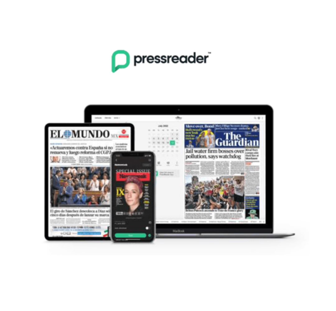 Alates novembrist on Tallinna Ülikooli liikmetel võimalik digitaalse platvormi PressReader kaudu lugeda tuhandeid ajalehti ja ajakirju üle maailma. Platvorm või